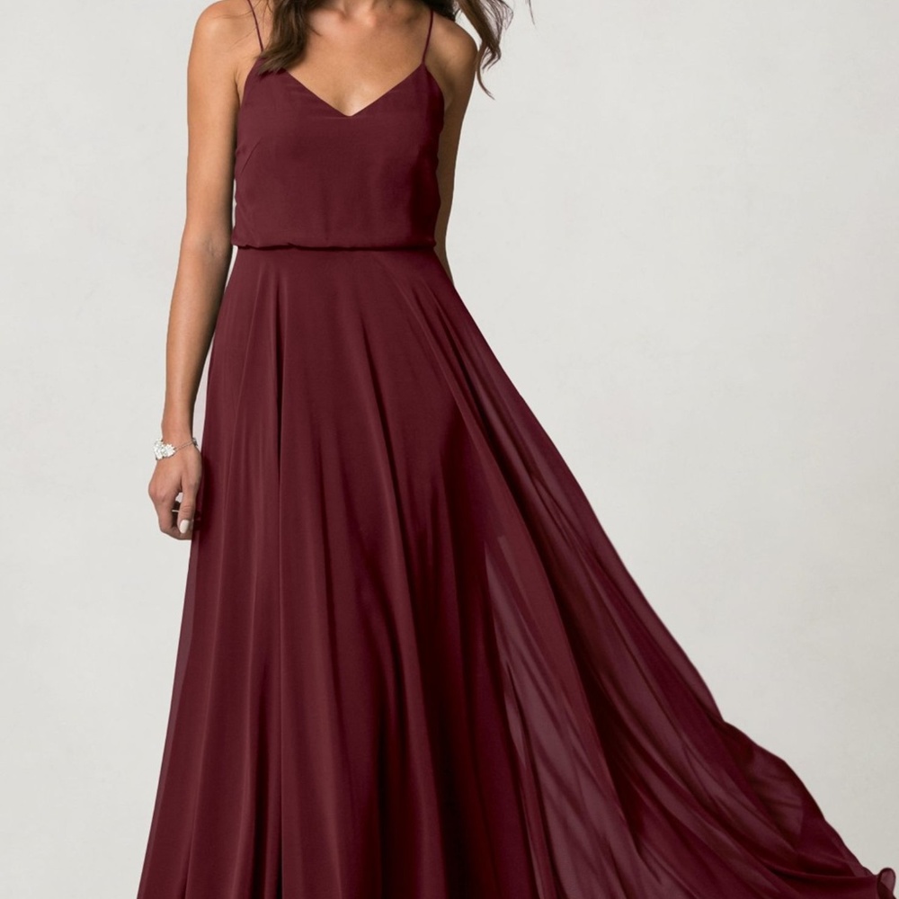 Jenny Yoo Inesse size 6 hibiscus dress